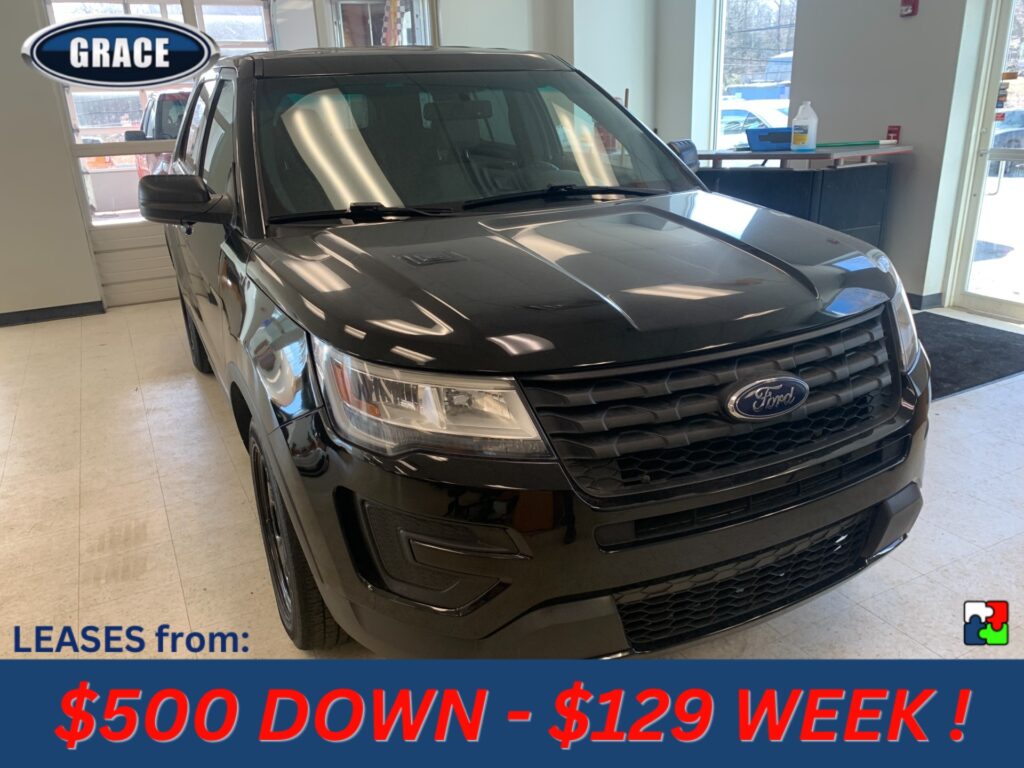 2017 FORD POLICE INTERCEPTOR UTILITY